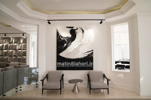 نمایی از طراحی داخلی نشیمن سبک مدرن